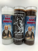 Load image into Gallery viewer, San Benito Vela de 7 Días / Saint Benedict 7 Day Candle