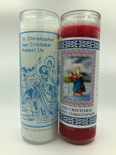 Load image into Gallery viewer, San Cristóbal Vela de 7 Días / Saint Christopher 7 Day Candle