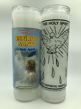 Load image into Gallery viewer, El Espíritu Santo Vela de 7 Días / The Holy Spirit 7 Day Candle