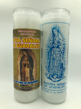 Load image into Gallery viewer, Nuestra Señora de Guadalupe Vela de 7 Días / Our Lady of Guadalupe 7 Day Candle
